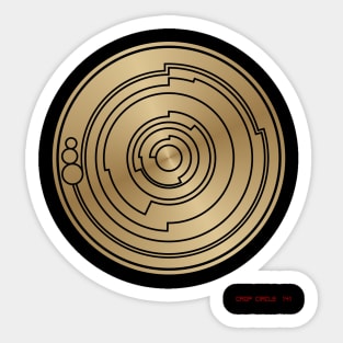 Crop Circle #141 Sticker